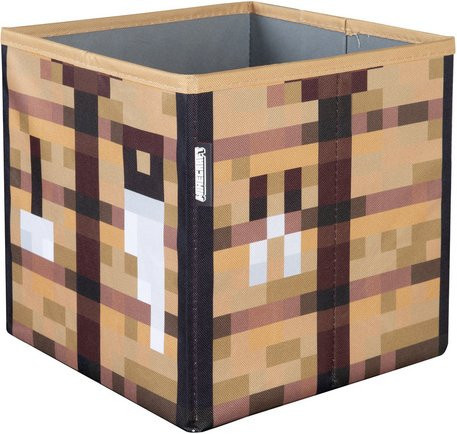 PHOENIX Minecraft Aufbewahrungsbox 2er Set Creeper und Crafting Design, bunt, B/H/T: 27 x 27 x 27 cm - Bild 1