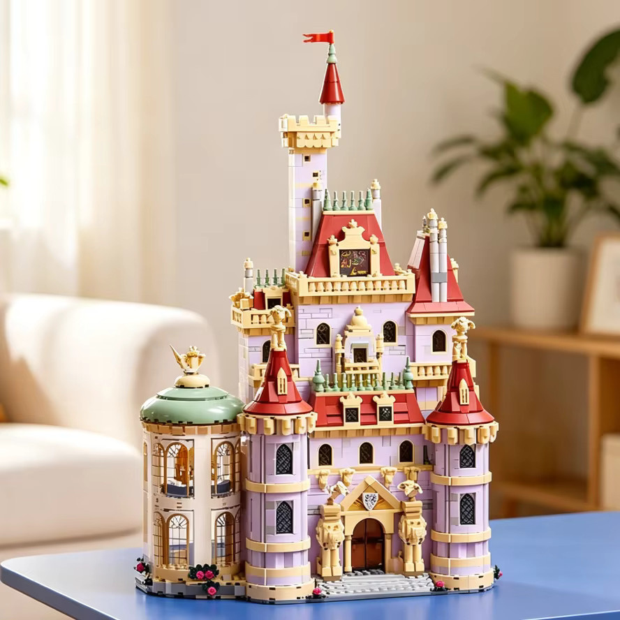 Hot Toys Schloss der Schönen und des Biestes, Bausteine, 2.916 Teile - Bild 1