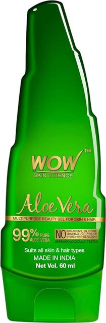 WOW Skin Science Aloe Vera Mehrzweck-Gel, 60 ml, Unisex - Bild 1