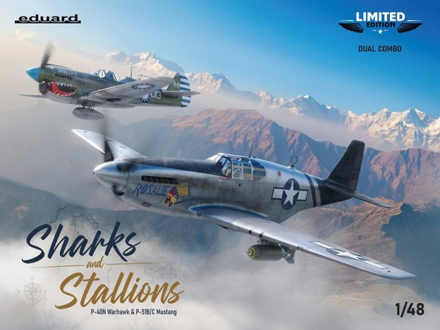 Eduard Sharks and Stallions - Dual Combo, 1:48 - Bild 1