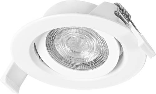 OSRAM LED-Deckenstrahler in Weiß mit warmweißem Licht und verstellbarem Reflektor - Bild 1
