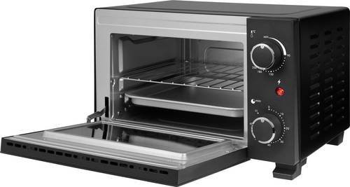 Tristar Minibackofen OV-3610 in Schwarz mit Umluft, Grill, Ober-/Unterhitze und Timer, 10l - Bild 1