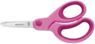 Westcott Bastelschere für Kinder, gerade, spitz, Pink/Multicolor, Klingenlänge: 13 cm - Bild 1