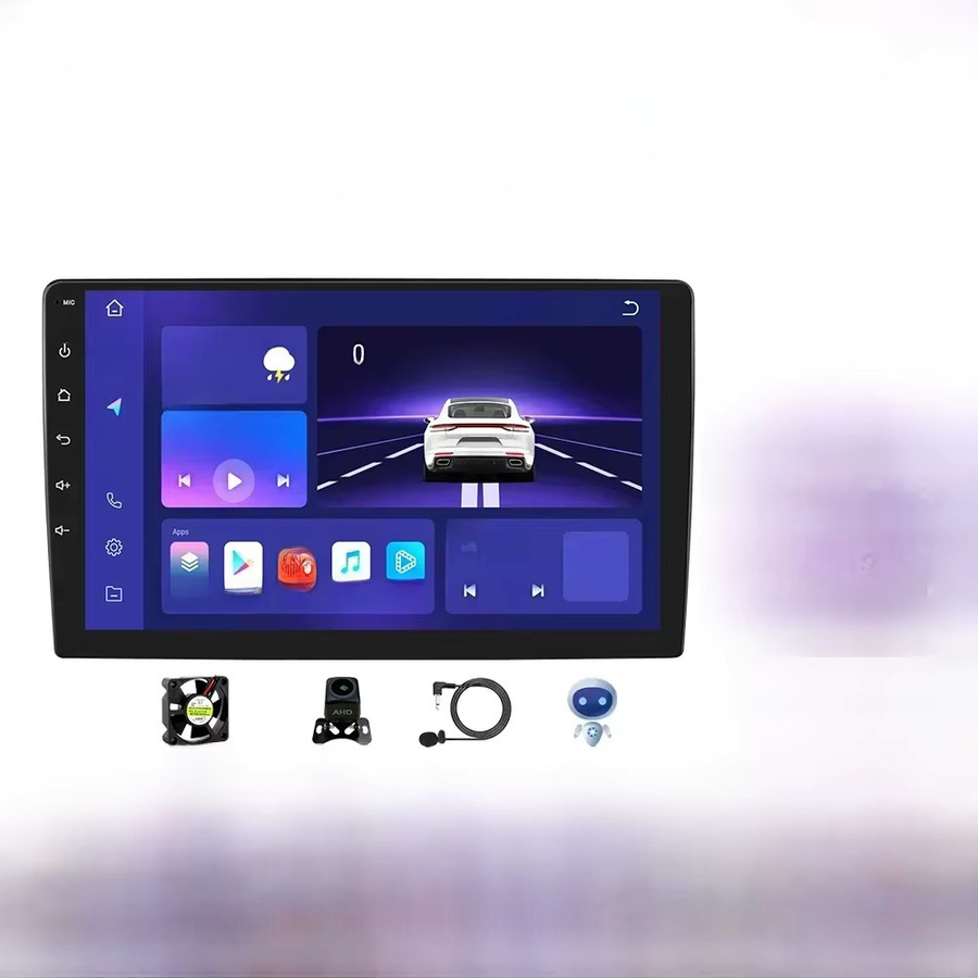 HIZPO Doppel DIN Autoradio mit 10,1 Zoll Android 14, 8GB RAM + 128GB Speicher, GPS Navi, Carplay und Bluetooth, Schwarz - Bild 5