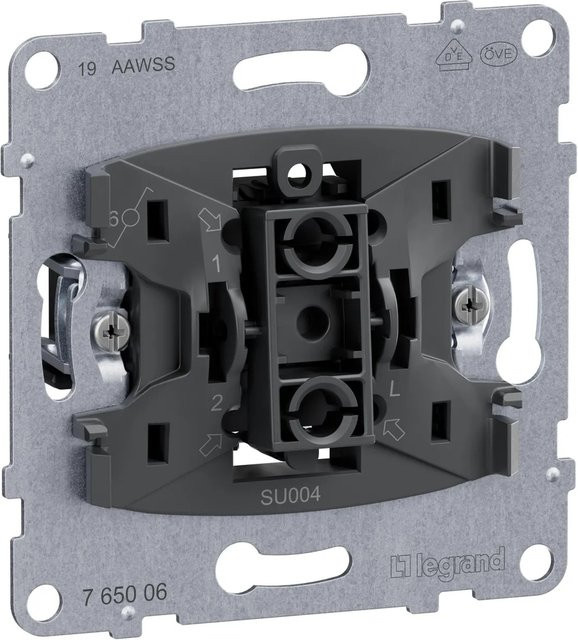 Legrand Wand-Ausschalter 1-polig aus Thermoplast - Bild 1