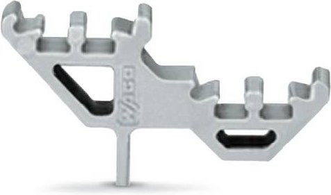 WAGO 279-529 Doppeladapter Grau 50 Stück - Bild 1