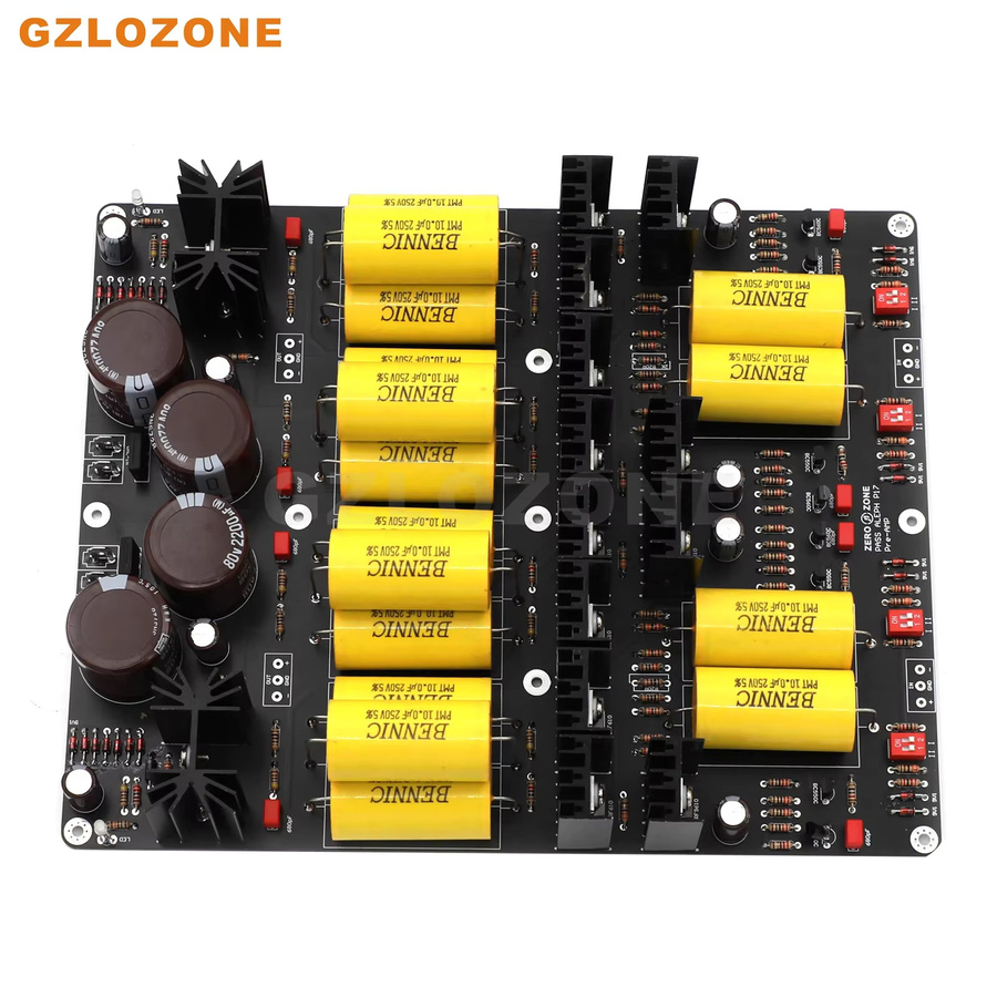 GZLOZONE HIFI PASS P17 MOSFET Klasse A Balanced Preamplifier Board auf Basis des PASS 1.7 Schaltkreises in Multicolor - Bild 2