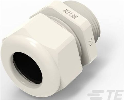 TE Connectivity Eckverbinder T3209161222-00 aus Kunststoff in Weiß - Bild 1