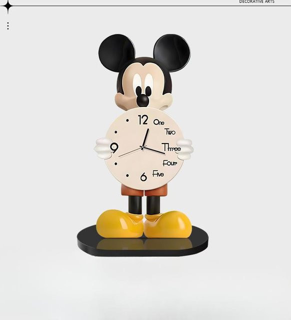 Yiran Toy 1 Mickey Mouse Deko-Figur aus Kunststoff, Mehrfarbig, Tischdekoration für Wohnzimmer und Büro - Bild 1