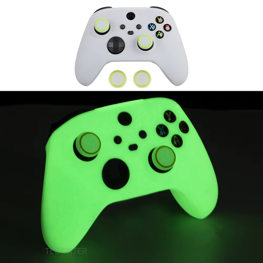 TECTINTER Silikon Schutzhülle in Leuchtend Grün für Xbox Series X/S Gamepads - Bild 2
