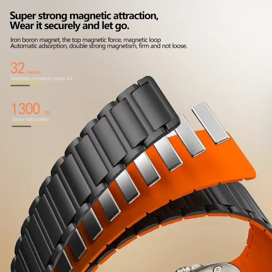 Xiaomi Uhrenarmband Silikon, Magnetarmband, Unisex - Bild 2