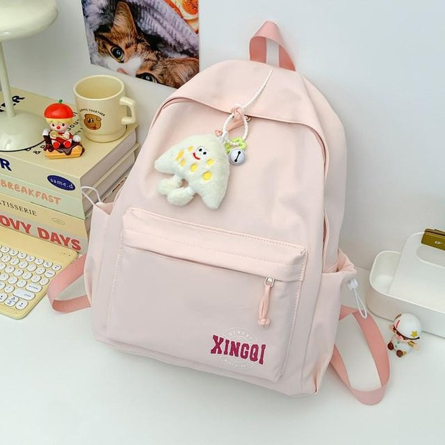 Leichter japanischer Schulrucksack für Mädchen von Yiran bag aus Nylon in Blau, Pink, Weiß, Schwarz oder Rot - Bild 1