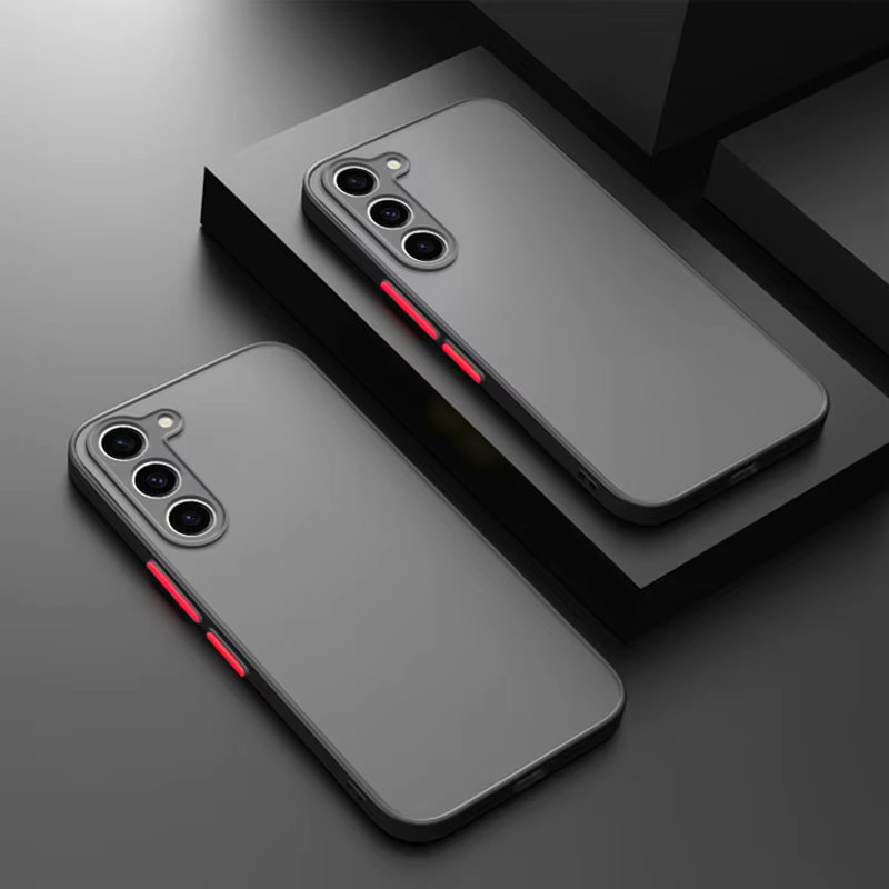 Stoßfeste Silikon Hard Cover Schutzhülle für Samsung Galaxy A16 A26 A36 A56 A15 A25 A35 A55 A24 A34 A54 A14 in Blau - Bild 2