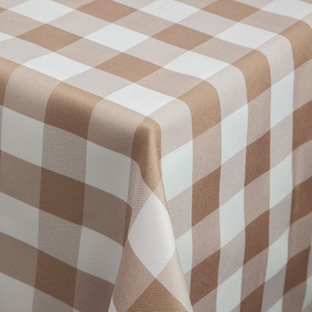 Erwin M. Tischdecke Countryline beige quadratisch B/L: 150 x 150 cm - Bild 1