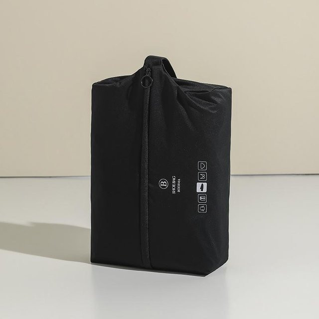 SZwatch Reiseschuhe Aufbewahrungstasche in Schwarz, tragbare Schuhtasche mit großer Kapazität, schimmelresistent und feuchtigkeitsbeständig, B/H/T: 32 x 22 x 32 cm - Bild 1