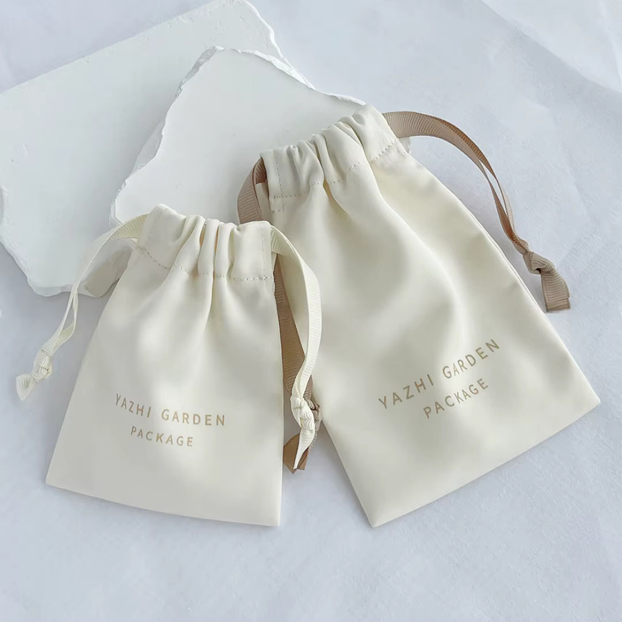 NALIA'S POUCHES Satin Geschenktüten mit Kordelzug für Schmuck und Hochzeitsgastgeschenke - Bild 1