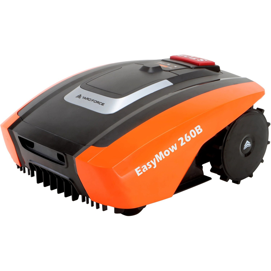 Yard Force EasyMow 260B Mähroboter in Schwarz-Orange mit Akku und Begrenzungsdraht - Bild 2