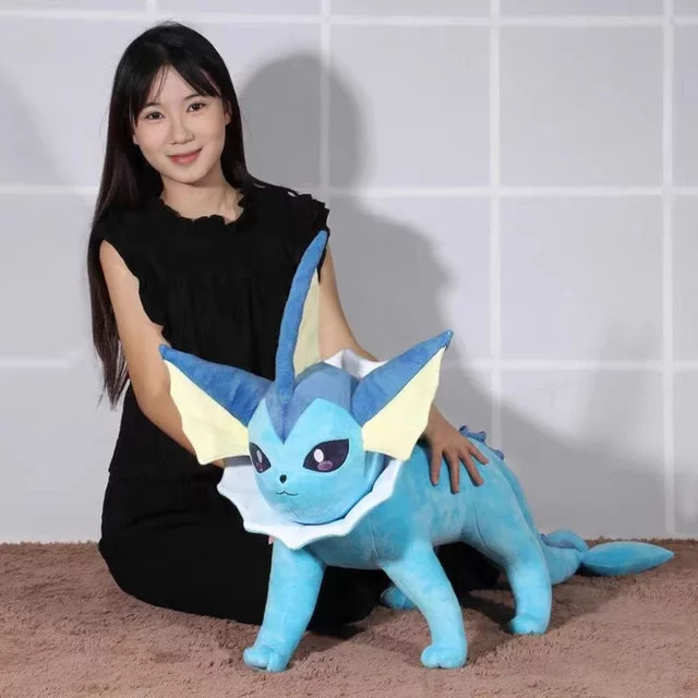 Potdemiel Pokémon Vaporeon Plüschtier, Plüschkissen, 50x80cm - Bild 1