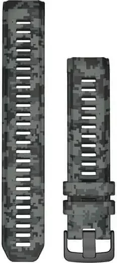 Garmin Uhrenarmband, Silikon, Gris, Unisex, 22 mm - Bild 1