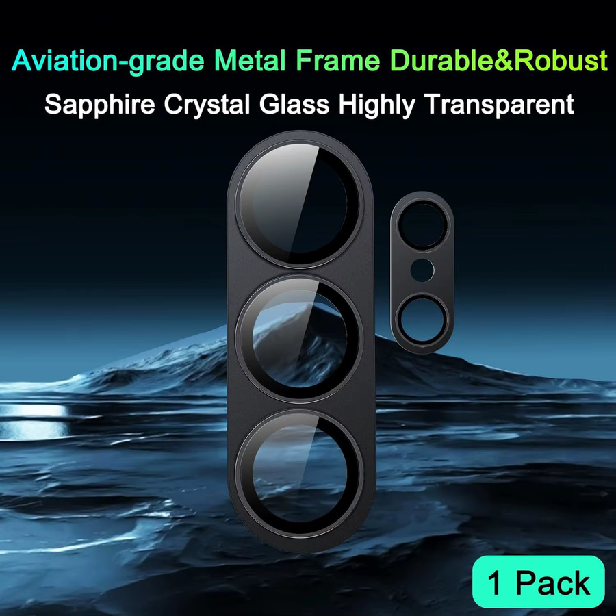 Kameraobjektivschutz aus gehärtetem Glas für Samsung Galaxy S26 Ultra und S26 Plus, transparent und purple, bruchsicher und kratzfest - Bild 2