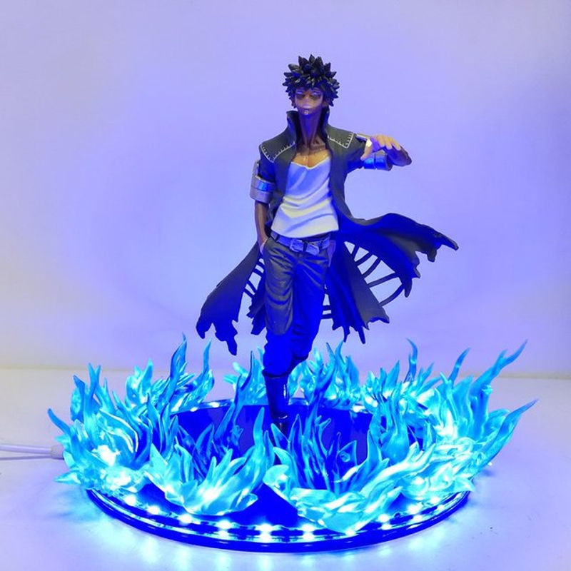 Bandai My Hero Academia Dabi Action Figur mit Blue Fire Szene, mehrfarbig, Höhe: 17 cm - Bild 1
