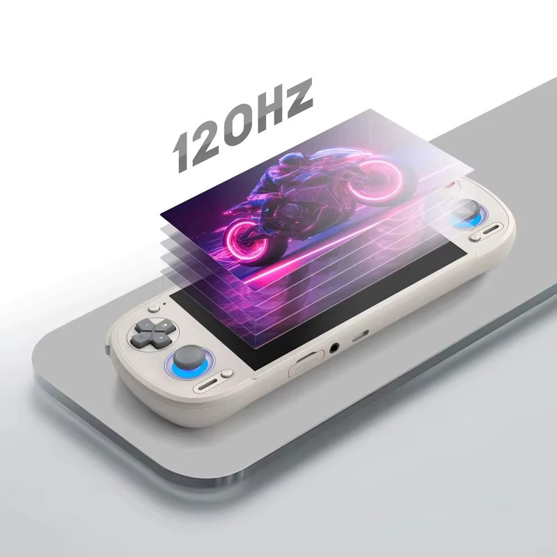 Retroid Pocket 6 Android Handheld Spielkonsole mit 5,5 Zoll 1080p 120Hz AMOLED-Bildschirm in Purple - Bild 2