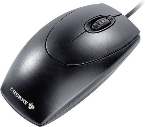Cherry WheelMouse M-5450 Optische USB Maus in Schwarz mit 1000 dpi und 3 Tasten - Bild 1