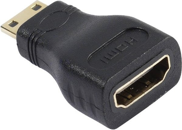 Vivanco HDMI A auf HDMI C Adapter in Schwarz (47077) - Bild 1
