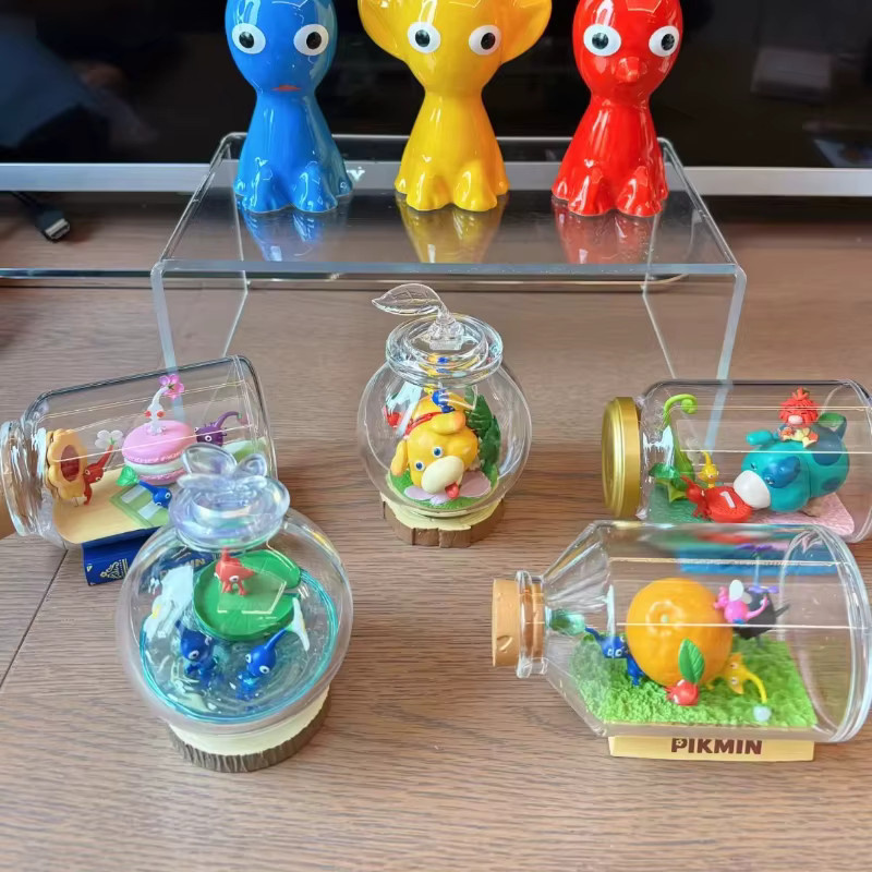 Re-Ment Pikmin Terrarium Collection 1, Blindbox, Miniaturszene, Süßigkeiten-Spielzeug - Bild 2