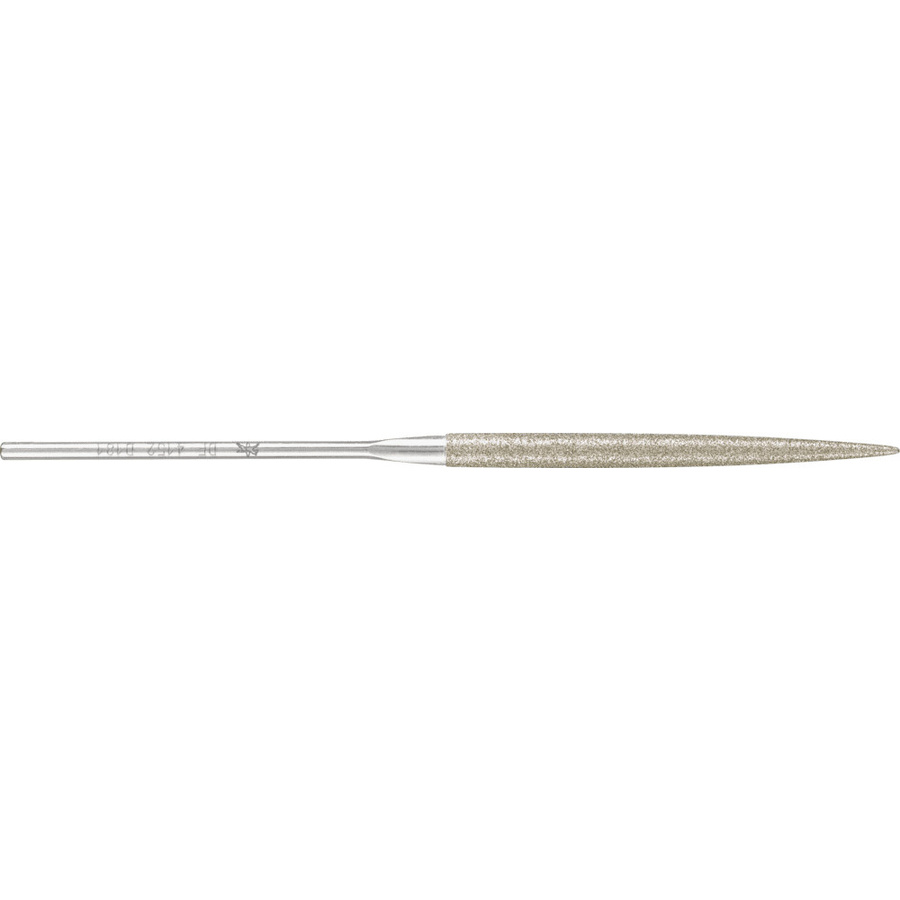 PFERD Diamant-Nadelfeile halbrund in Silber, Länge: 140 mm - Bild 2