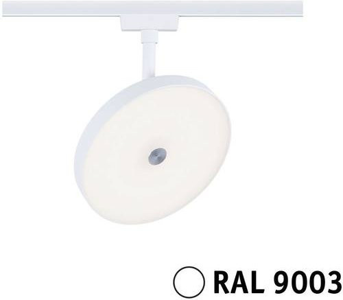 Paulmann Hildor URail Hochvolt-Schienensystem-Leuchte, dimmbarer Spot in Signal-Weiß, 15W - Bild 1