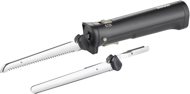 Unold 78815 Akku-Elektromesser in Schwarz-Silber aus Edelstahl und Kunststoff - Bild 1