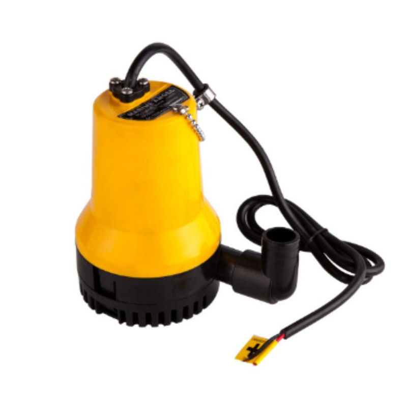 Ideal Power Tool Solar Tauchpumpe mit bürstenlosem Motor, Gelb, 50W, 4500L/H, 5m Förderhöhe, DC 12V/24V für Bewässerung, Brunnen und Fischteich - Bild 2