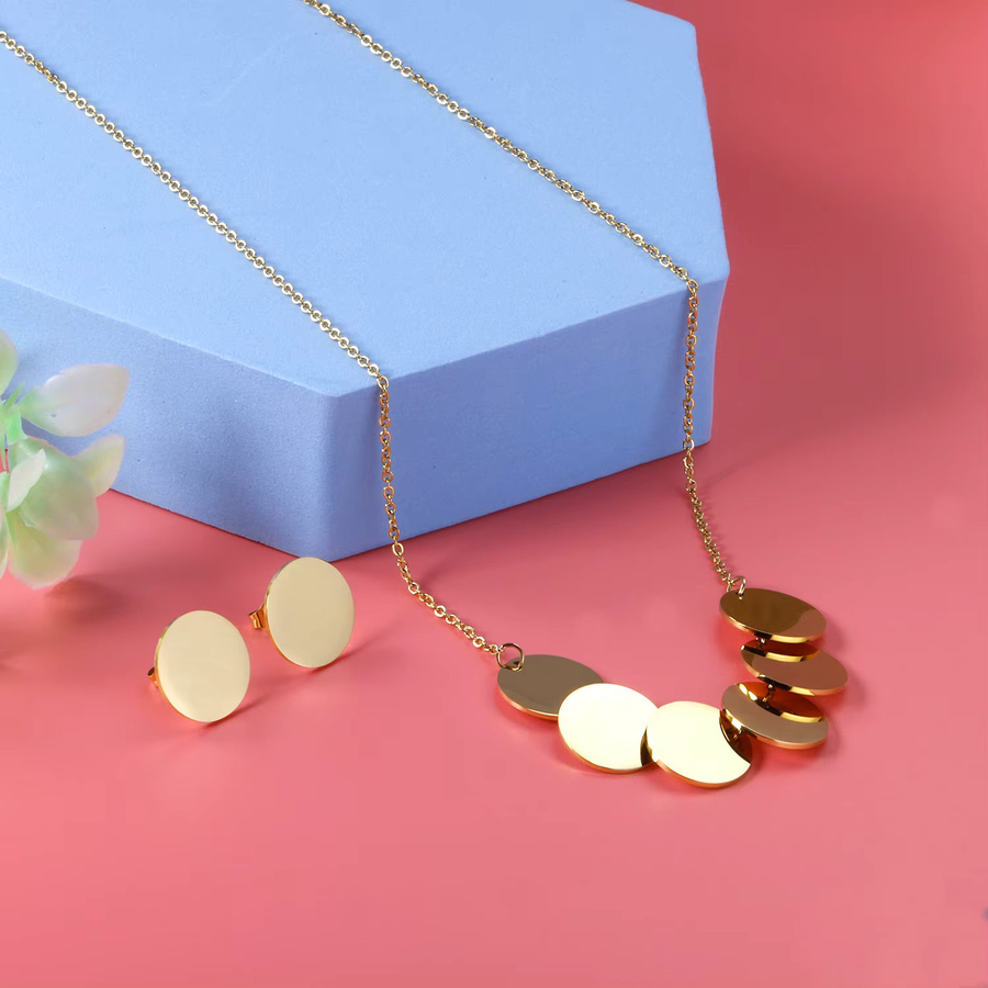 LUXUKISSKIDS Schmuck-Set Edelstahl, Bicolor, Damen - Bild 2