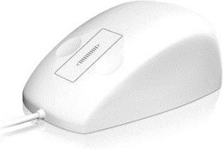 RaidSonic KeySonic KSM-5030M-W USB-A Maus mit 5 Tasten in Weiß - Bild 1