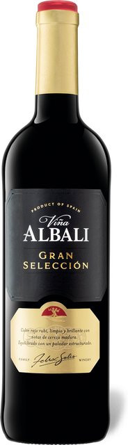 Felix Solis Viña Albali Gran Selección Tempranillo trocken Rotwein 2021 0,75 l - Bild 1
