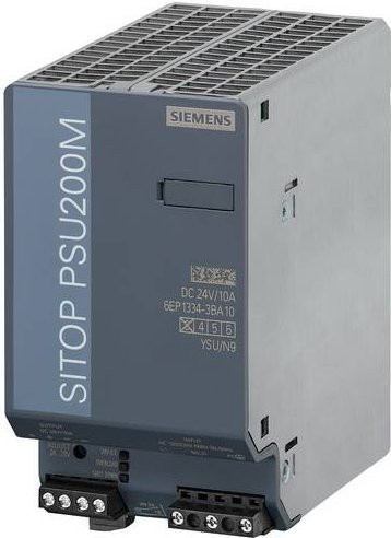 Siemens Hutschienen-Netzteil 6AG13343BA107AA0 in Grau - Bild 1