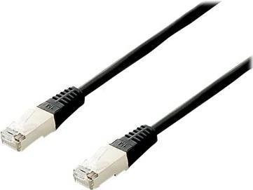 Equip Patchkabel Cat6A S/FTP mit RJ45-Steckern, Schwarz, Länge: 2,00 m - Bild 1