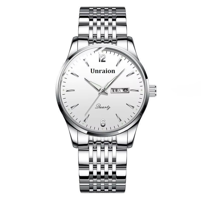 Mairuige Armbanduhr Quarz, Edelstahl, Diamant, Herren - Bild 2