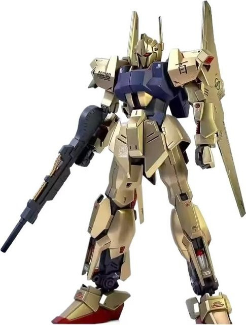 Yiran toy 1 Mobile Suit Zeta Hyaku Shiki Montagemodellbausatz 1/144 Champagner-Gold - Bild 1