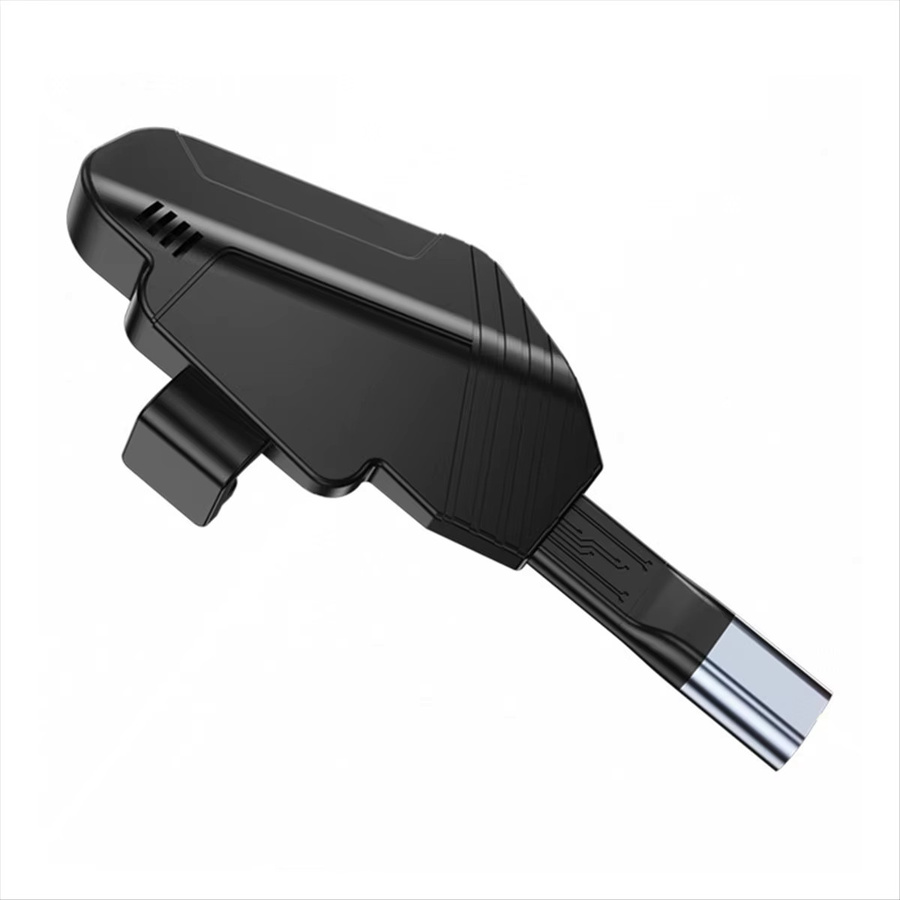 Universal USB-C Ladeadapter Typ-C Konverter für Handy und Spielekonsole in Schwarz - Bild 3