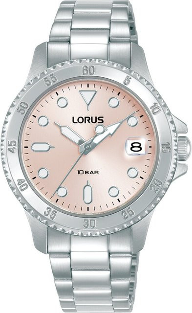 Lorus Damenuhr, Quarz, Edelstahl, Gold, 34 mm, 10 ATM - Bild 1