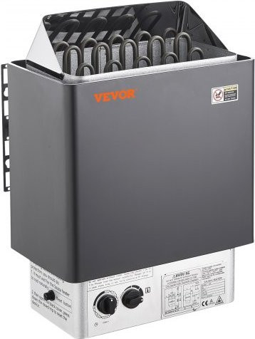 VEVOR Saunaofen 8 kW, 400 V, tragbare Saunaheizung für drinnen und draußen mit integrierter Steuerung und 3-Stunden-Timer, geeignet für 8–12 m³, maximale Temperatur 110 °C - Bild 1