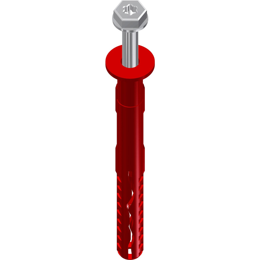 TOX Rahmendübel Fassade XL in Rot, Durchmesser: 14 mm, Länge: 240 mm - Bild 2