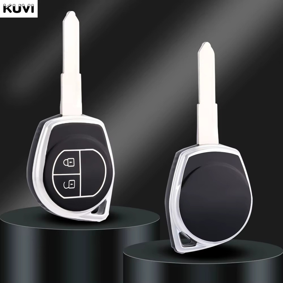 Kuvi TPU Auto Smart Key Case Schutzhülle für Suzuki SX4 Vitara Swift Grand Liana mit 2 Tasten - Bild 3