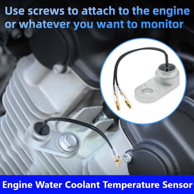 RYSJM Wasser Temperatur Sensor für Motor und Kühlmittel in Silber - Bild 1