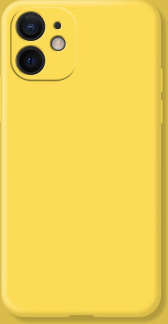 Stoßfeste Silikon Schutzhülle von Ricestate für iPhone 11 bis iPhone 15 Pro Max in Grün oder Gelb - Bild 1