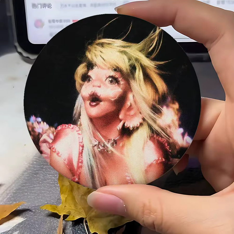 Mesuca Melanie Martinez Portals Cartoon-Abzeichen in Multicolor, rundes dekoratives Accessoire - Bild 3