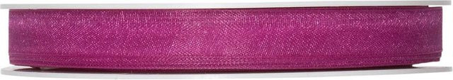 Halbach Organzaband Rolle Pink, Breite: 10 mm, Länge: 10 m - Bild 1