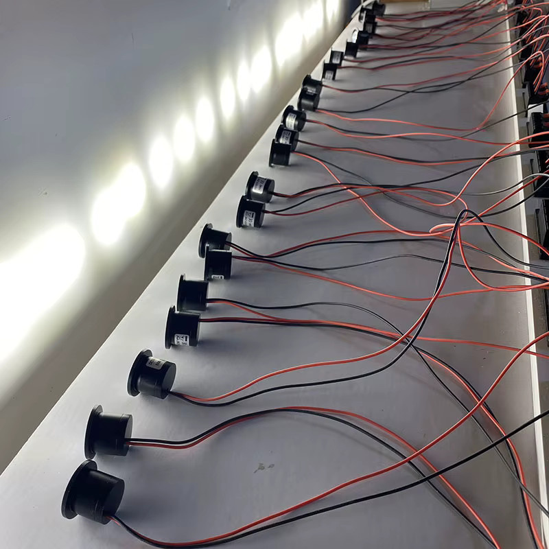 Ohlite Mini-LED-Einbau-Deckenspots DC12V 2W IP65 für Schränke, Küche und Schlafzimmer mit 25 mm Ausschnitt - Bild 2